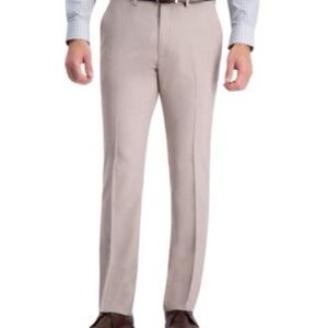 Kenneth Cole Men's Beige Dress Pants